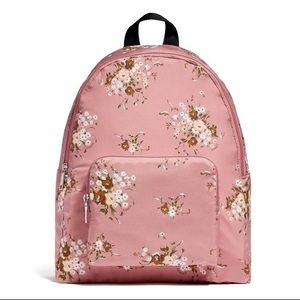 Coach Floral Packable Nylon Backpack